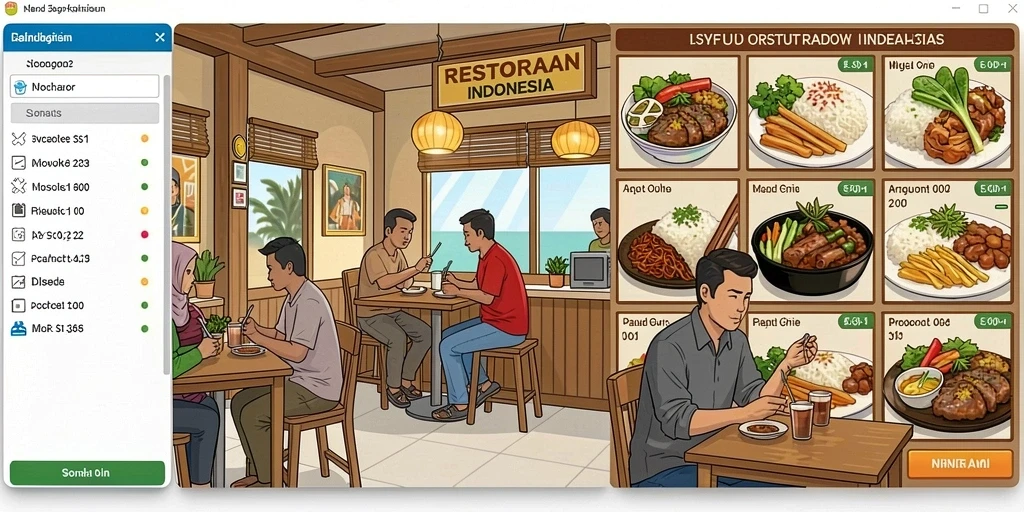 Tampilan antarmuka pengguna yang menarik dan intuitif.