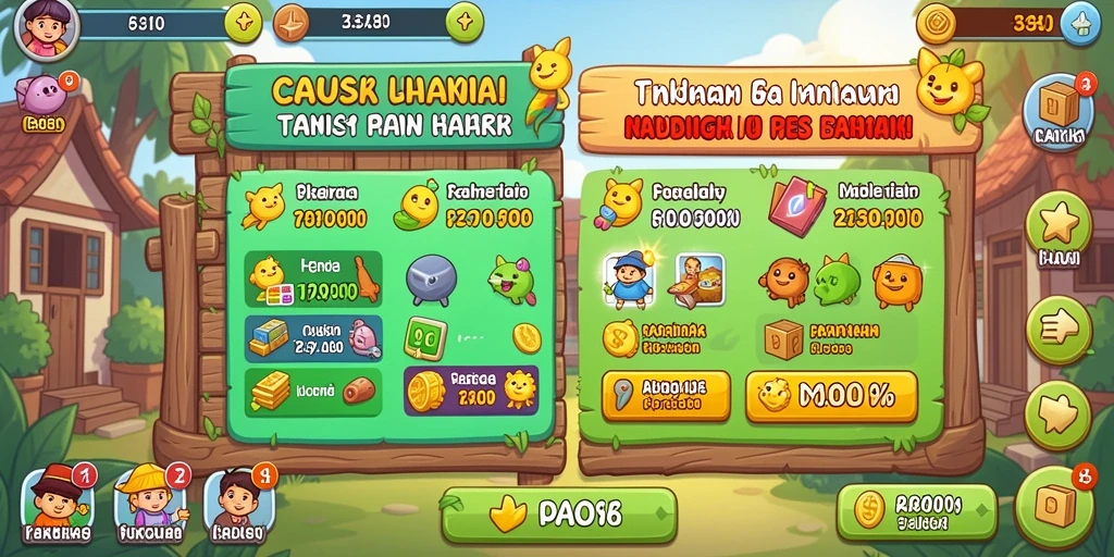 Tampilan mesin slot yang memukau dan menarik.