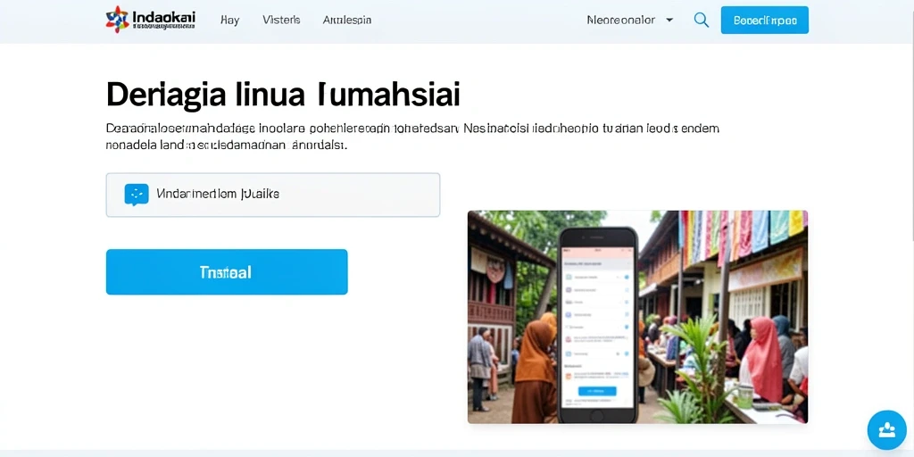 Tampilan antarmuka yang sederhana dan intuitif.