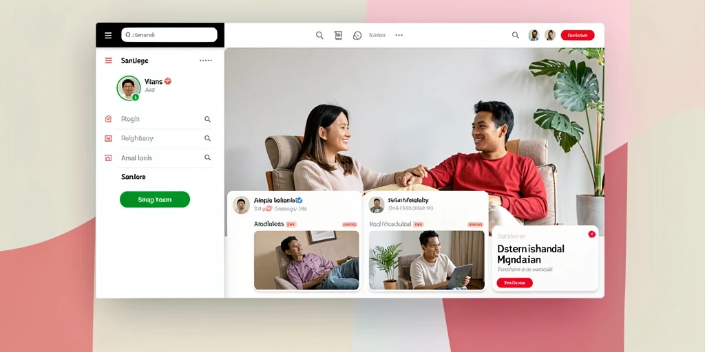 Tampilan awal aplikasi yang menarik dan intuitif.