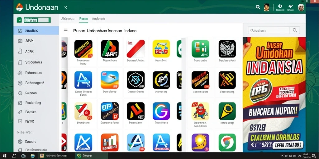 Tampilan antarmuka yang menawan dan user-friendly.