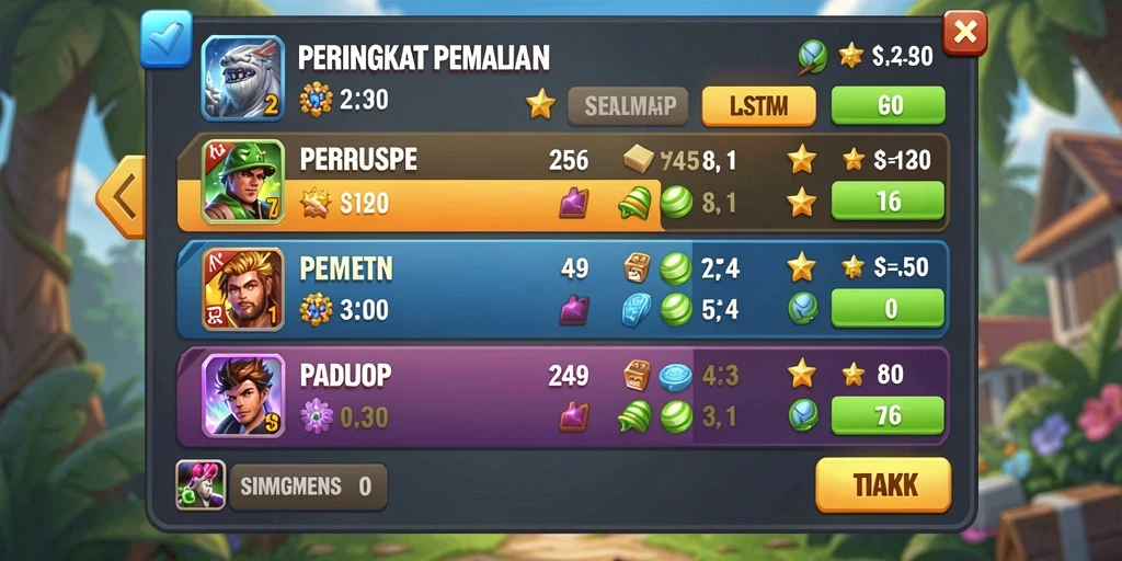 Menampilkan layar mesin slot dengan grafik yang memukau.