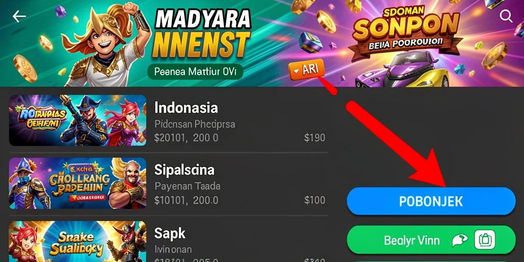 Tangkapan layar menunjukkan misi menarik dalam game.