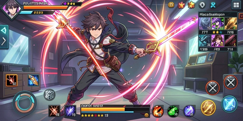 Screenshot menampilkan tampilan mesin slot dengan grafis yang sangat menarik.