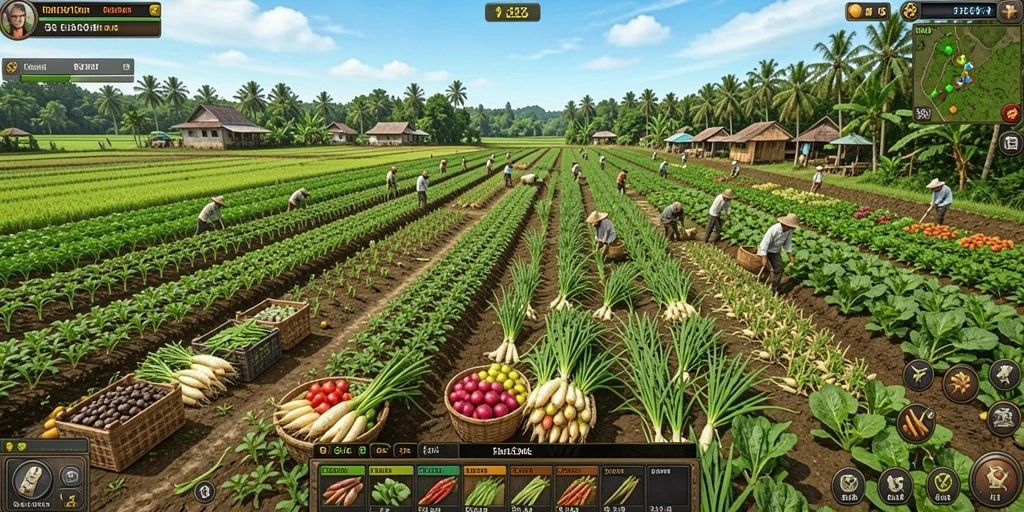 Screenshot menunjukkan gameplay slot yang menarik.