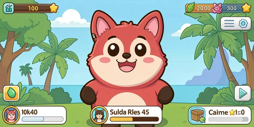Screenshot ini menunjukkan antarmuka permainan slot yang menarik.